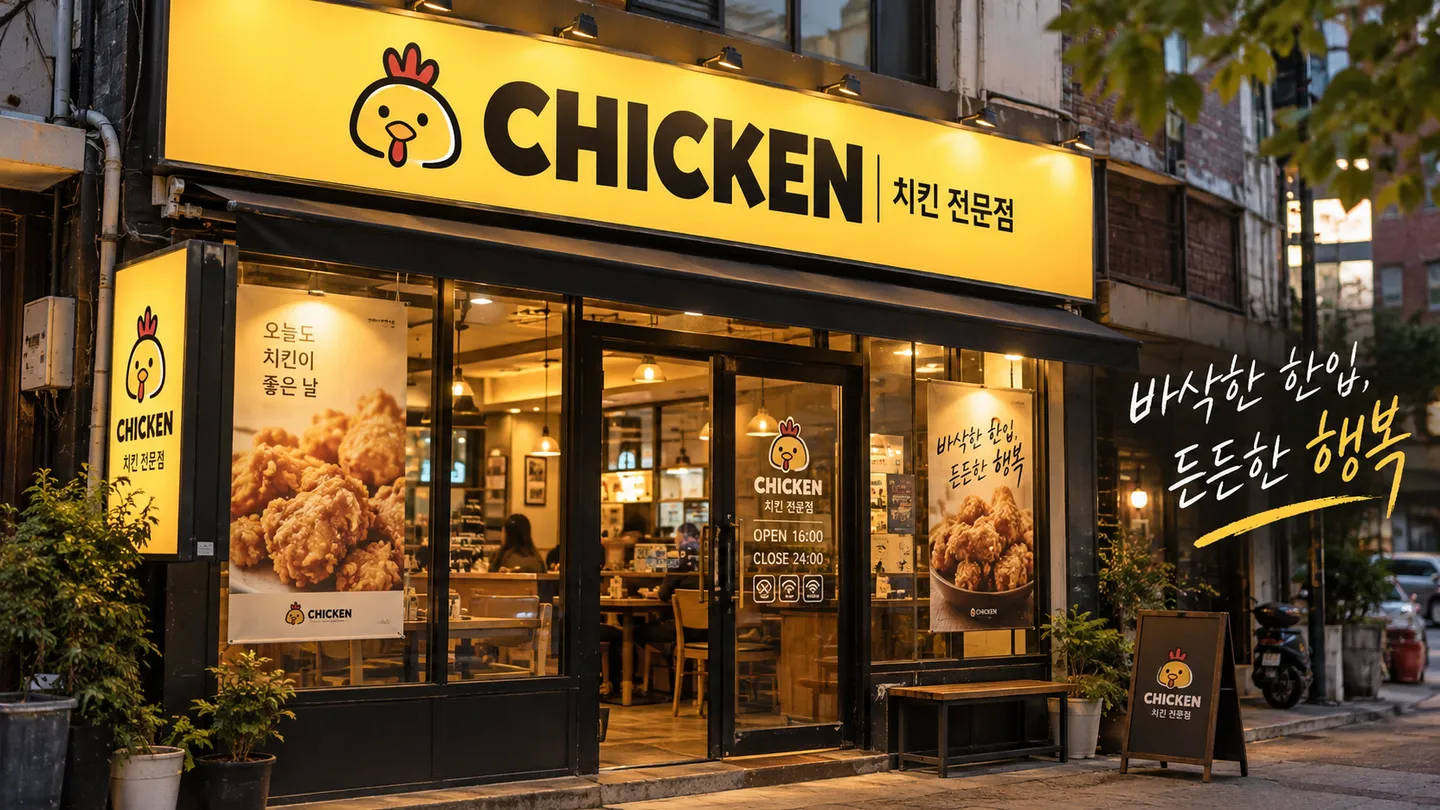 로컬 4대 허브 [샘플] 치킨가게 1