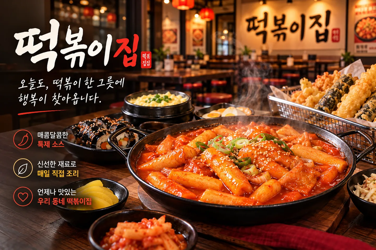 로컬 4대 허브 [샘플] 떡볶이가게 2