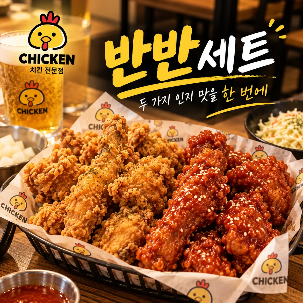 로컬 4대 허브 [샘플] 치킨가게 4