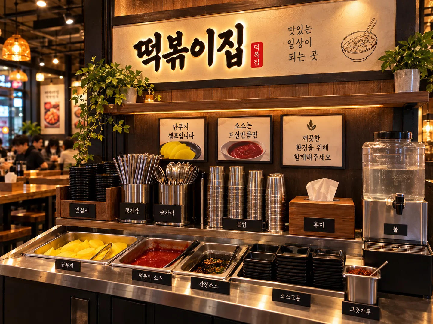 로컬 4대 허브 [샘플] 떡볶이가게 6