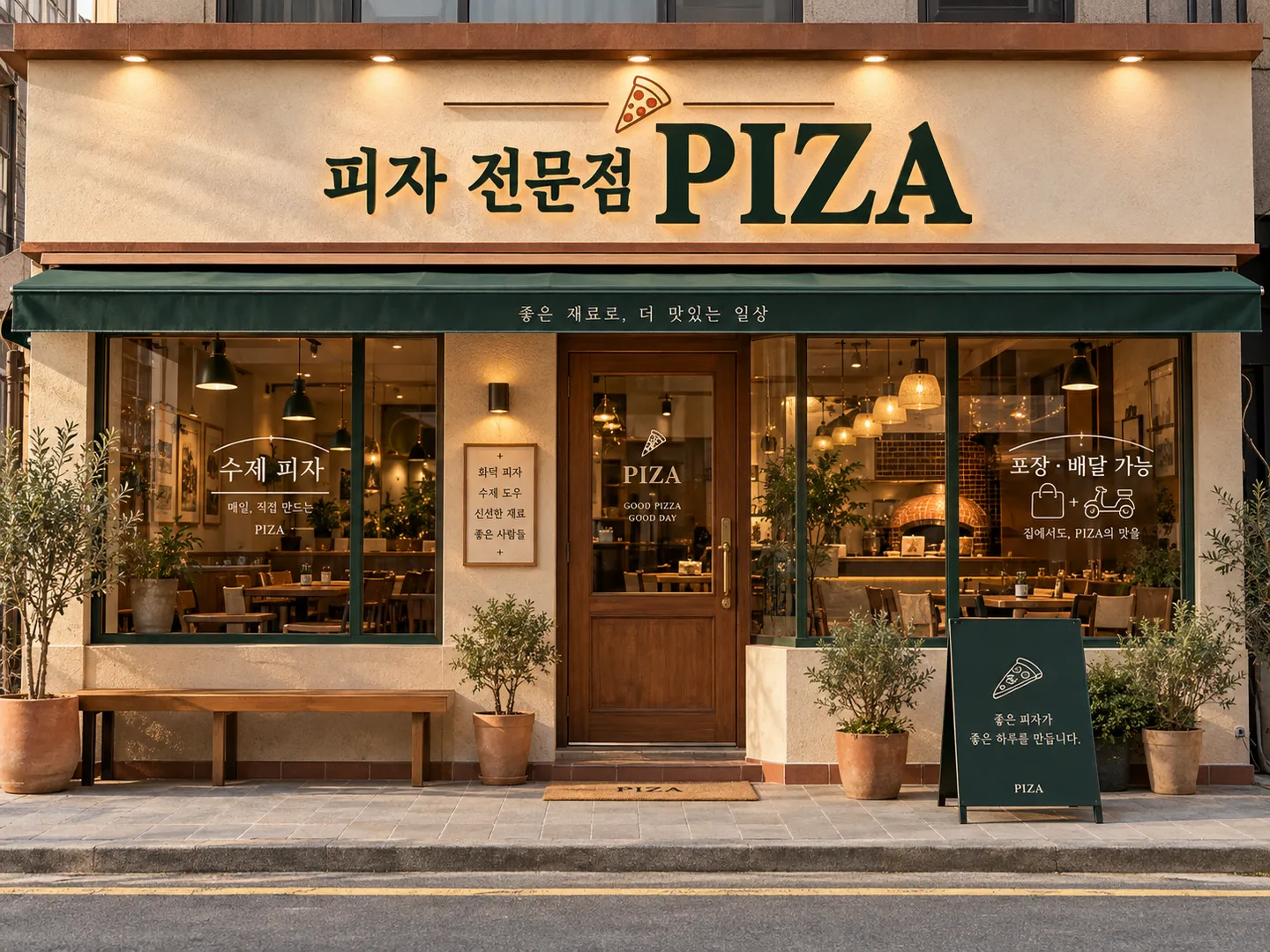로컬 4대 허브 [샘플] 피자가게