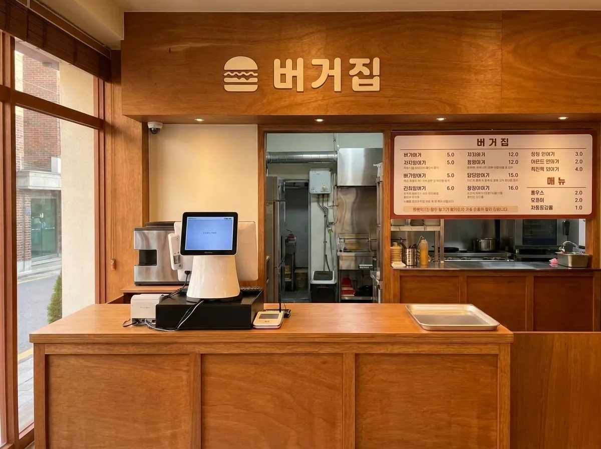 로컬 4대 허브 [샘플] 햄버거가게 3