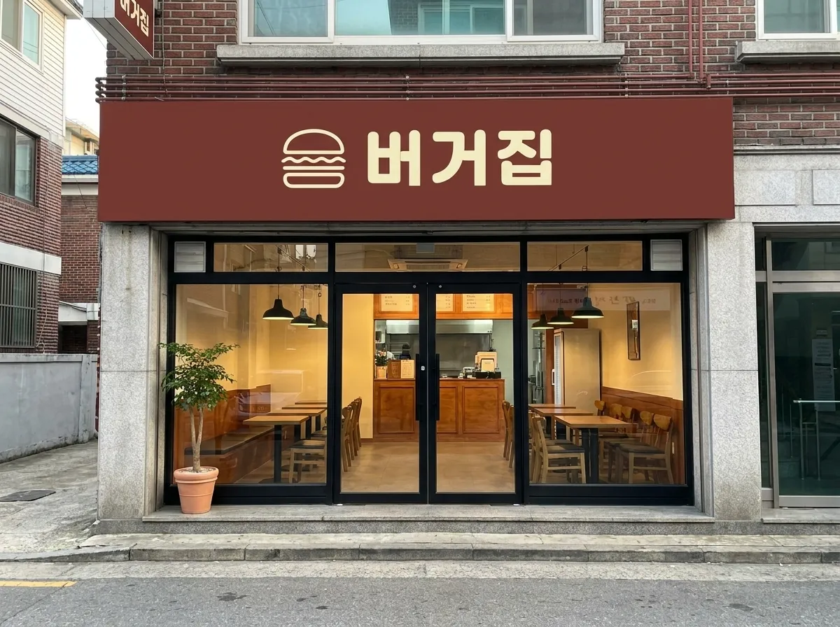 로컬 4대 허브 [샘플] 햄버거가게