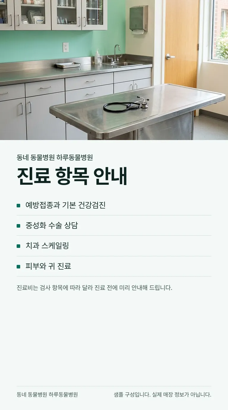 로컬 4대 허브 [샘플] 동물병원 7