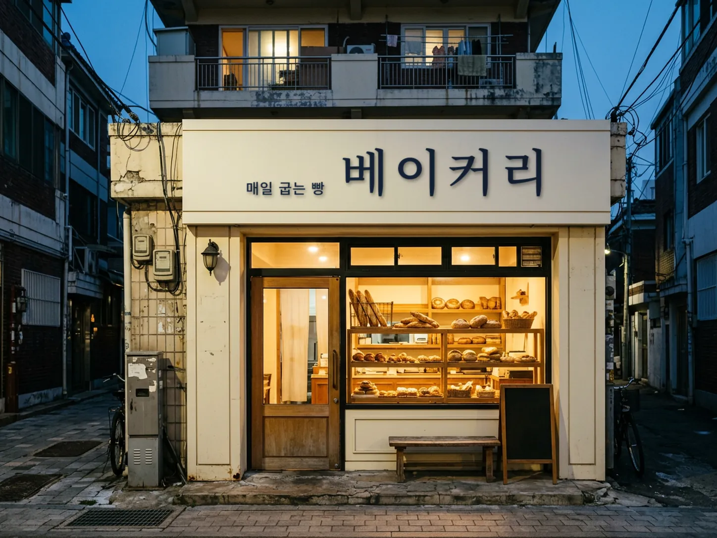 로컬 4대 허브 [샘플] 빵집