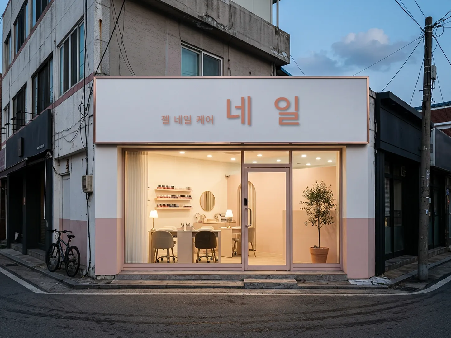 로컬 4대 허브 [샘플] 네일샵