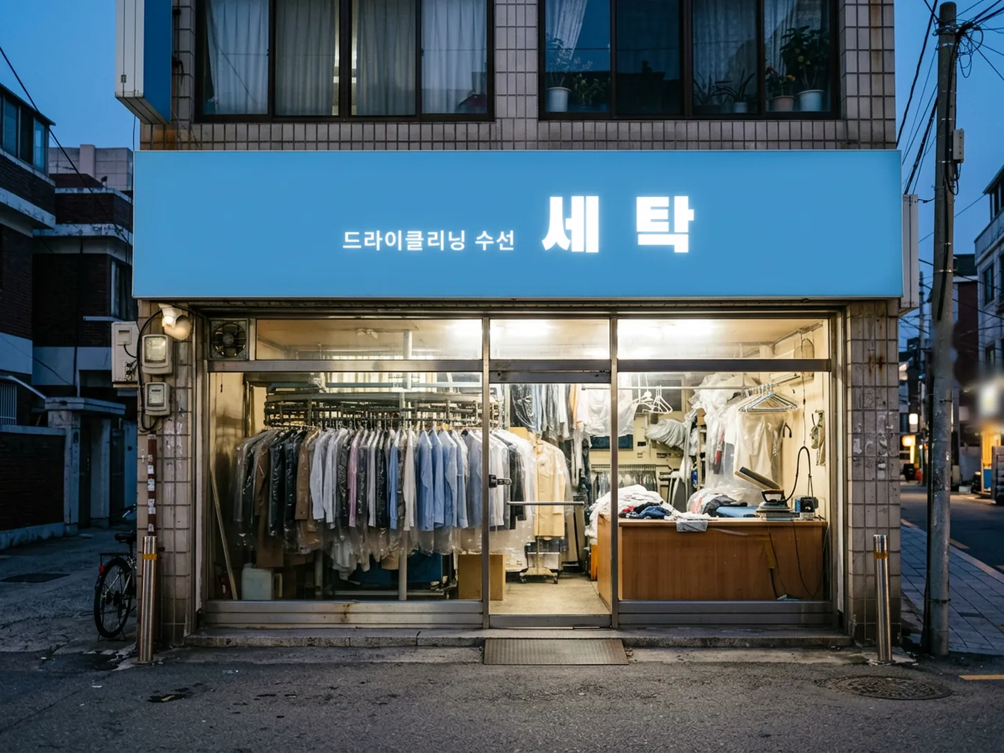 로컬 4대 허브 [샘플] 세탁소