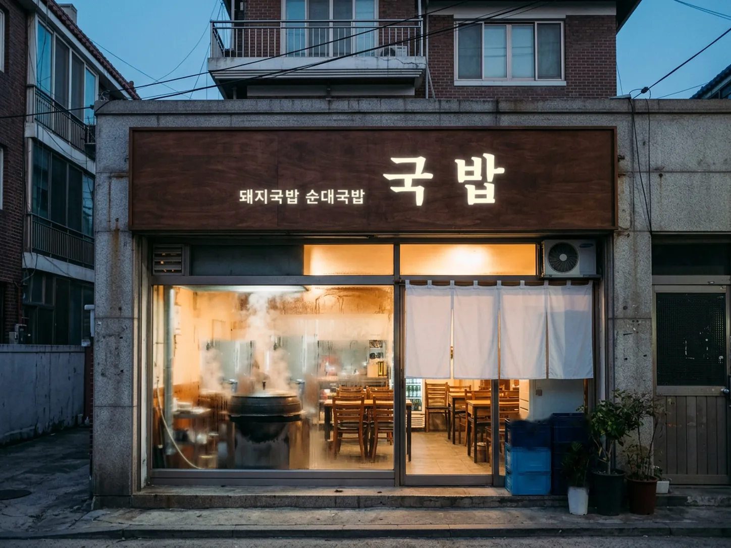 로컬 4대 허브 [샘플] 국밥집