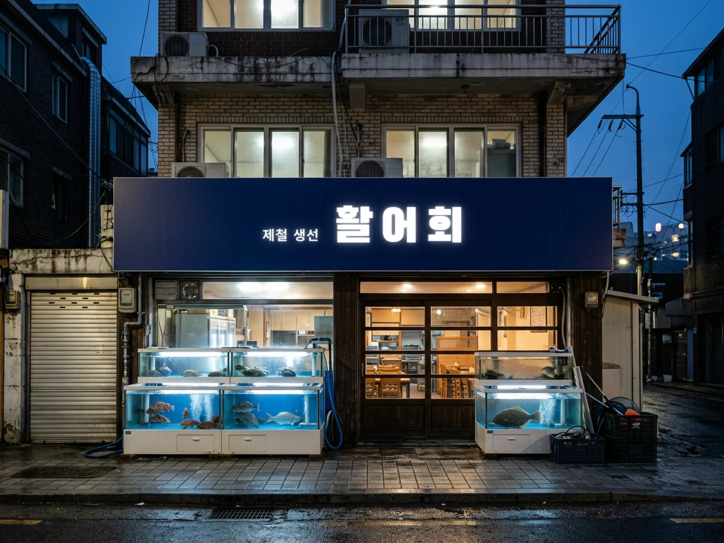 로컬 4대 허브 [샘플] 횟집